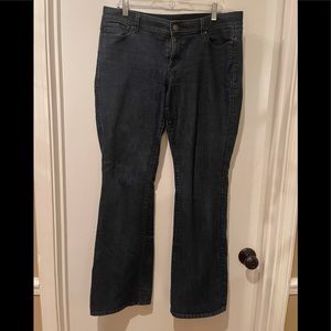 Ann Taylor Modern Fit Dark Jeans Size 14